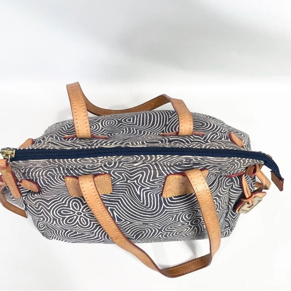 *sold* Dooney & Bourke Doodle Swirl Shoulder Bag - Picture 13 of 15